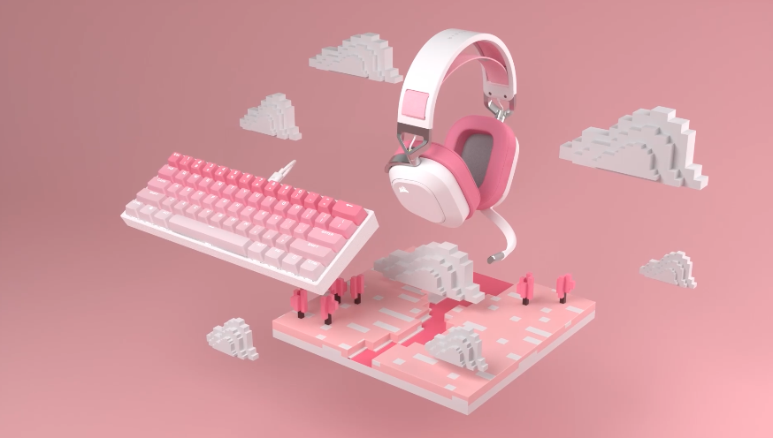 corsair’s enchanted quest collection brings some dreamy pastel vibes to your setup