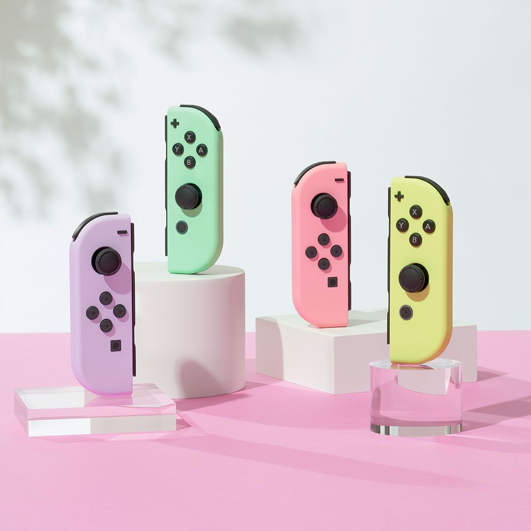 nintendo is launching some pastel joycons for that summer (switch) style this june 30th