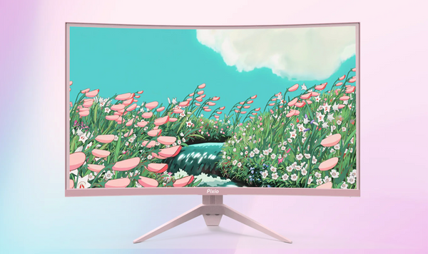 Pixio is planning to release a limited edition colored monitor that will be pink or white